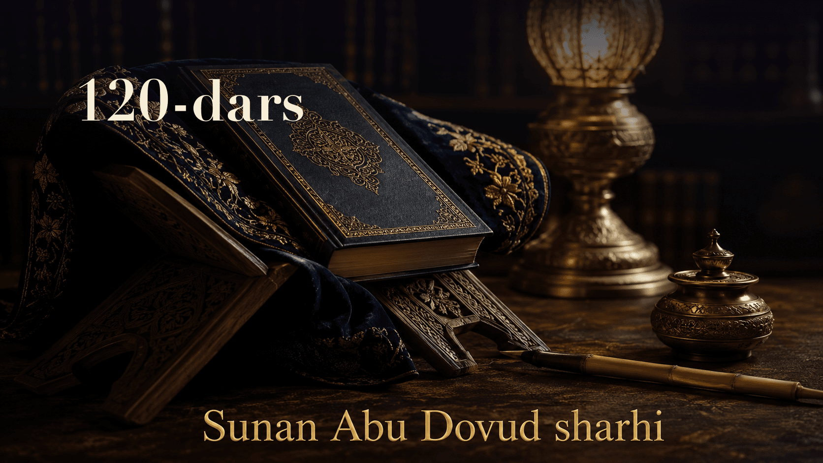Sunan Abu Dovud sharhi 120-dars | Hajni İfrod qilish