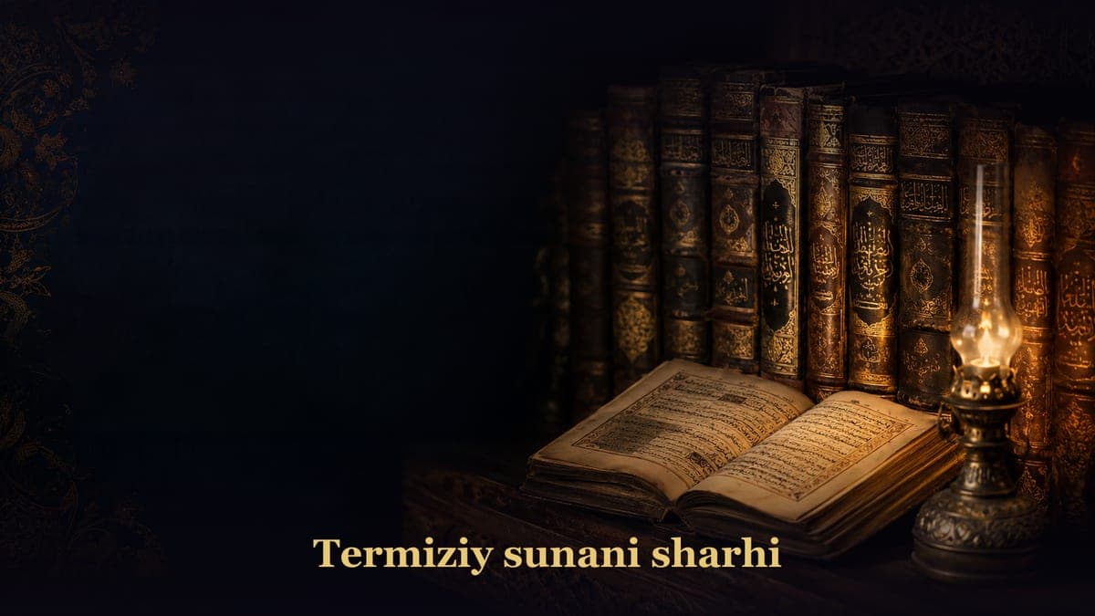 Termiziy sunani sharhi