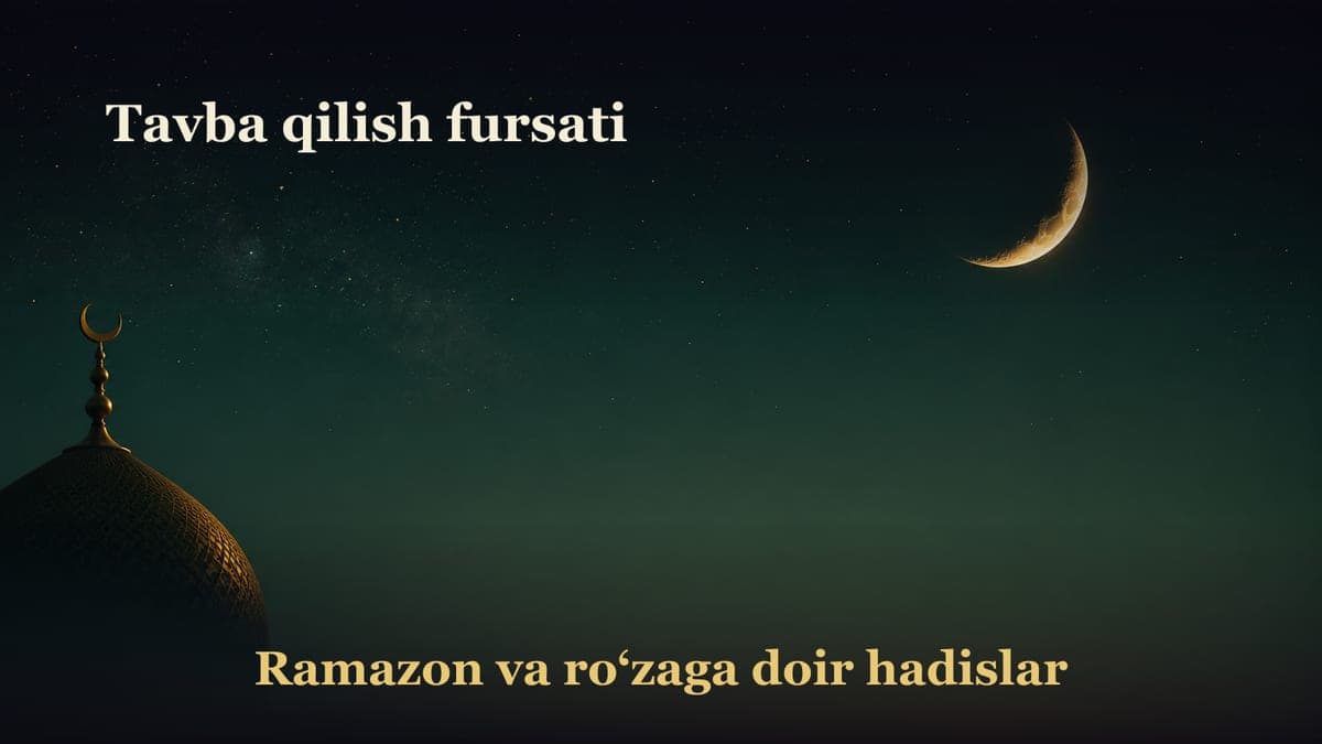 Tavba qilish fursati