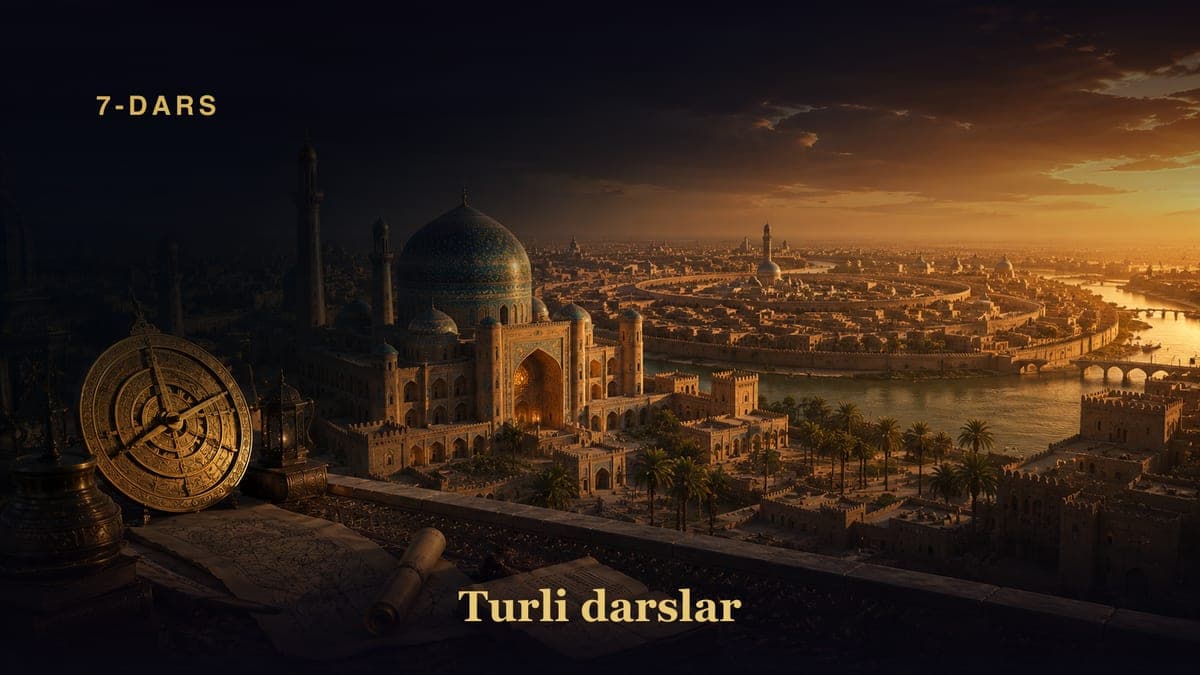 Ramazon 7-dars Abbosiy xalifalar va Nuriddin Zangiy adolati