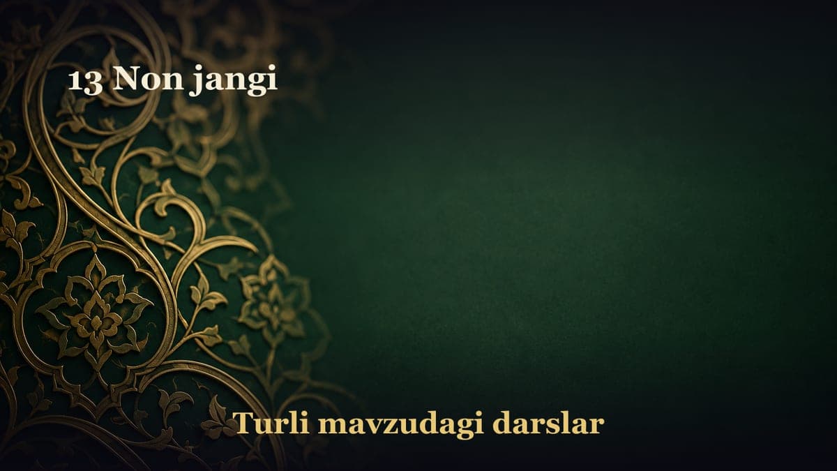 13 Non jangi