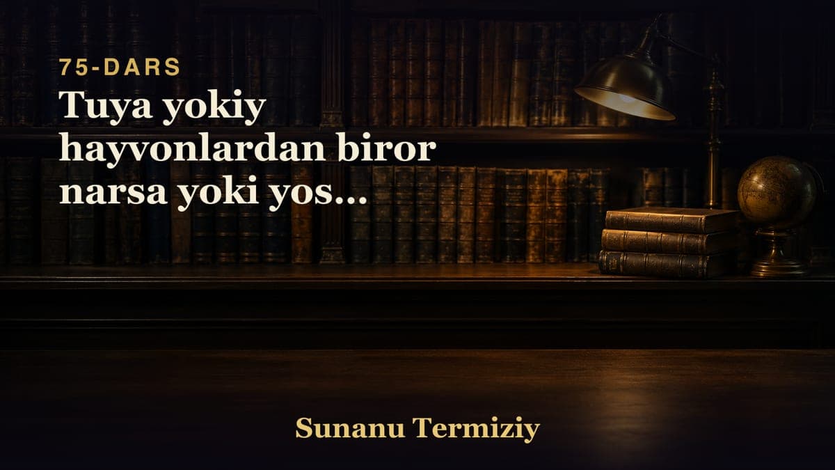 75 Tuya yokiy hayvonlardan biror narsa yoki yoshi ma'lum bo'lgan tuya shularning qarzga olishlik to'g'risida