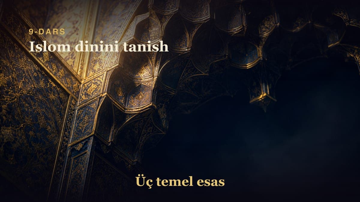 9 Islom dinini tanish