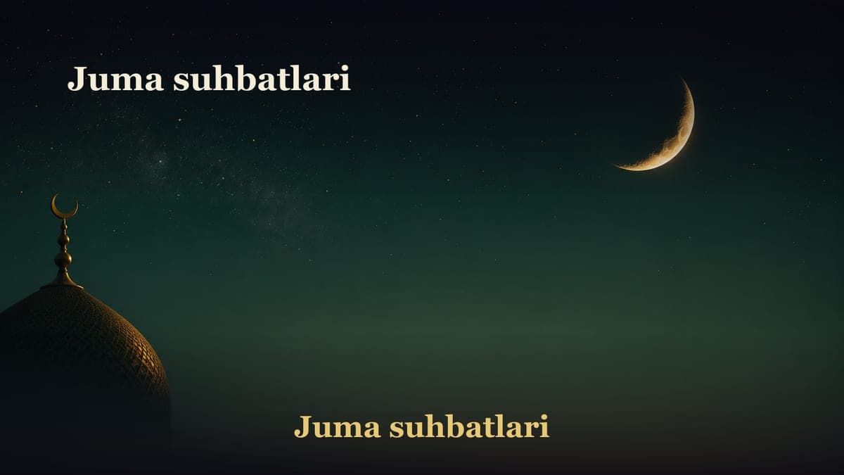 Juma suhbatlari