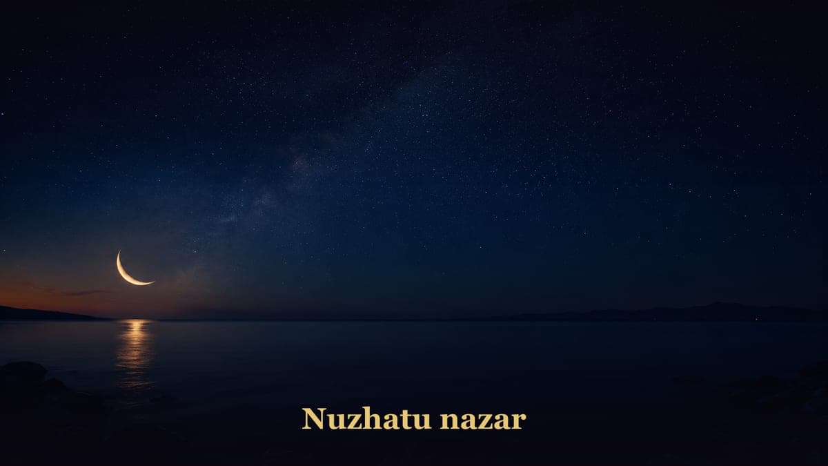 Nuzhatu nazar - Mustalahul hadis