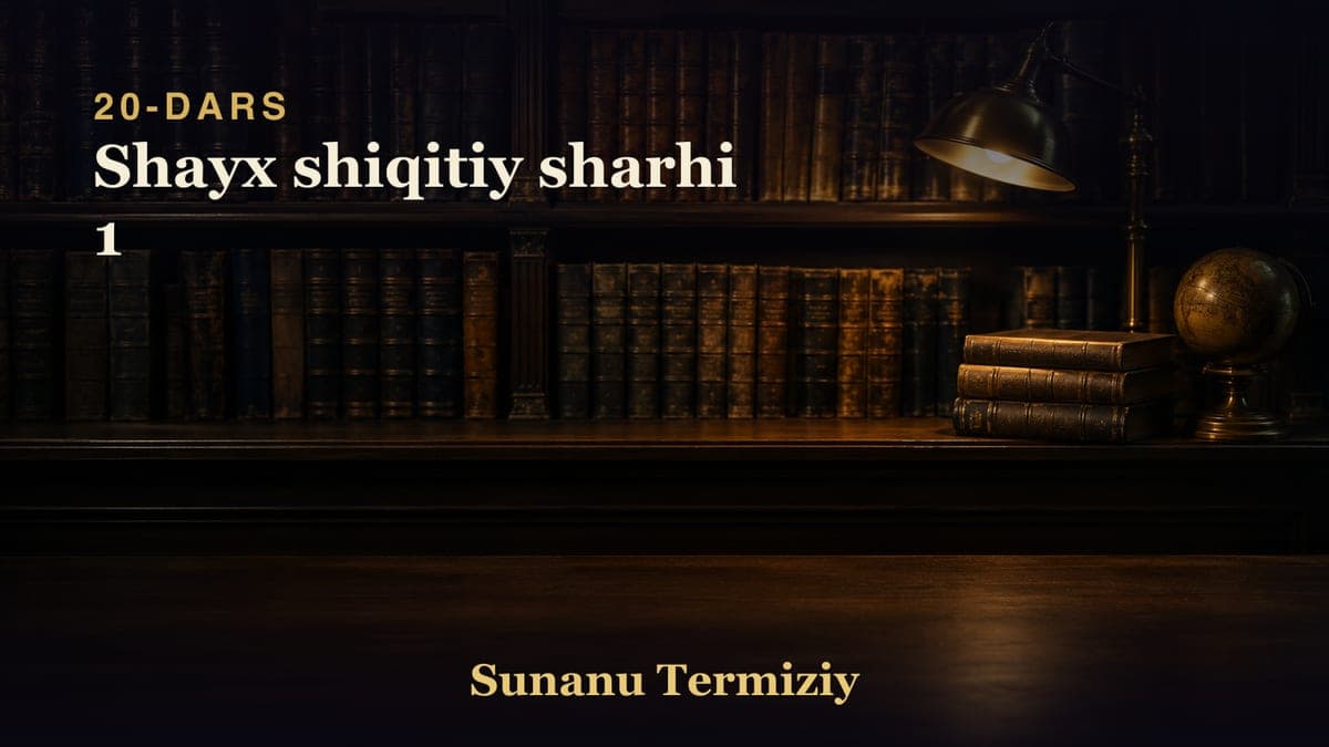 020 Shayx shiqitiy sharhi 1