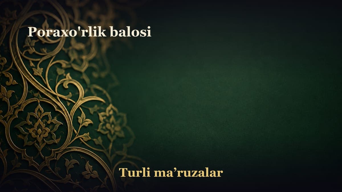 Poraxo'rlik balosi