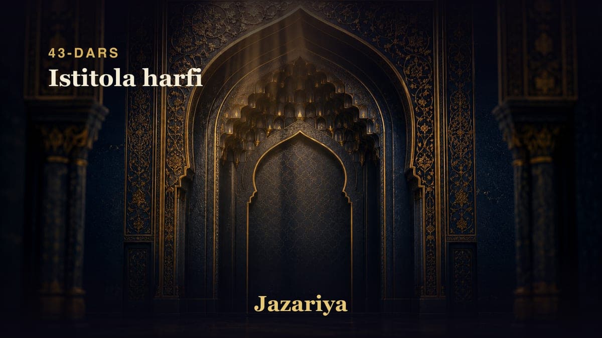 43 Istitola harfi