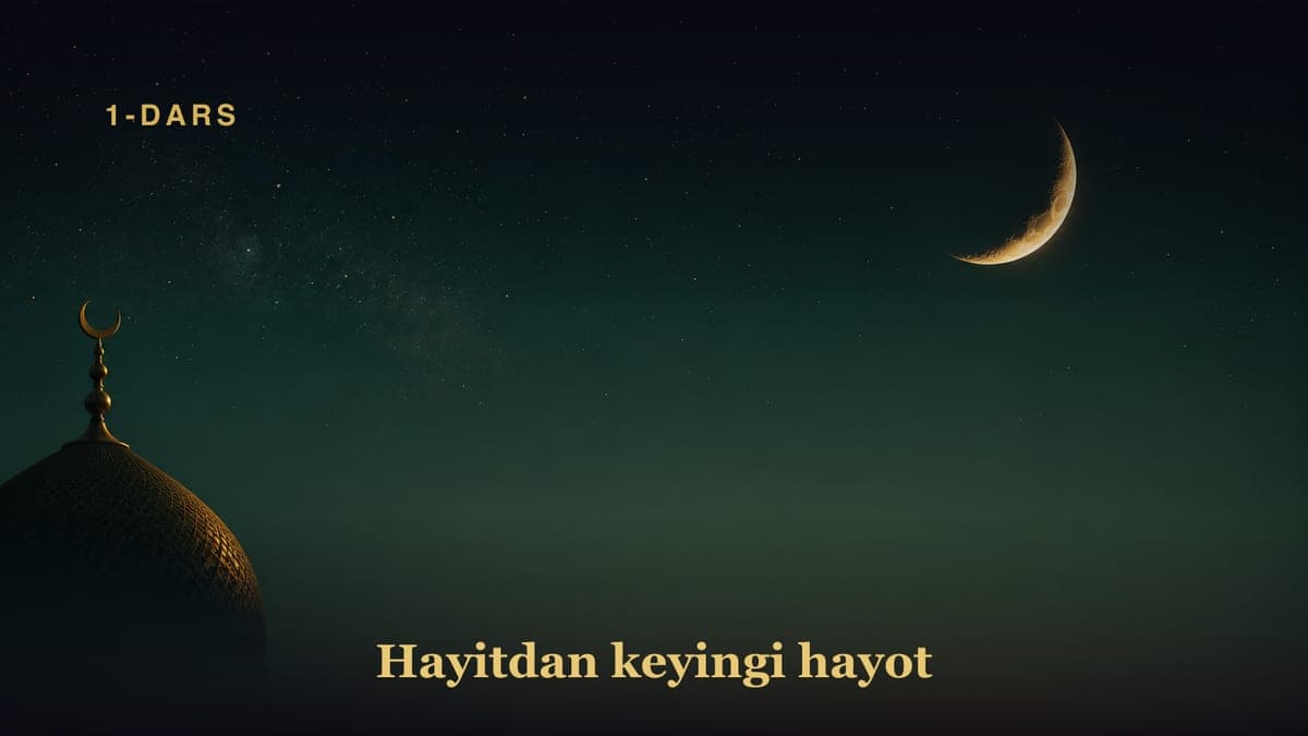 1-dars. “Bir tiyinga qimmat odam, tillodan qimmat odam” u kim, bu nima? Bobolar bilan faxrlangan avlodga bolalari…