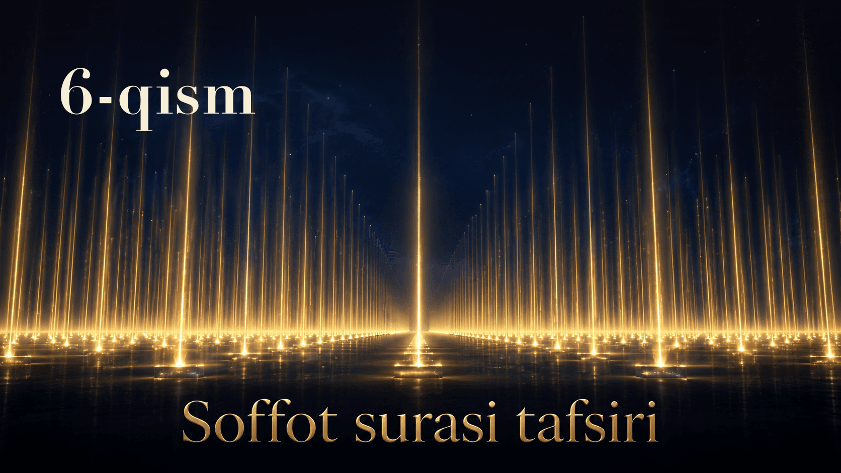 Qur'oni karim tafsiri 149-dars | Soffot surasi tafsiri (6-qism)