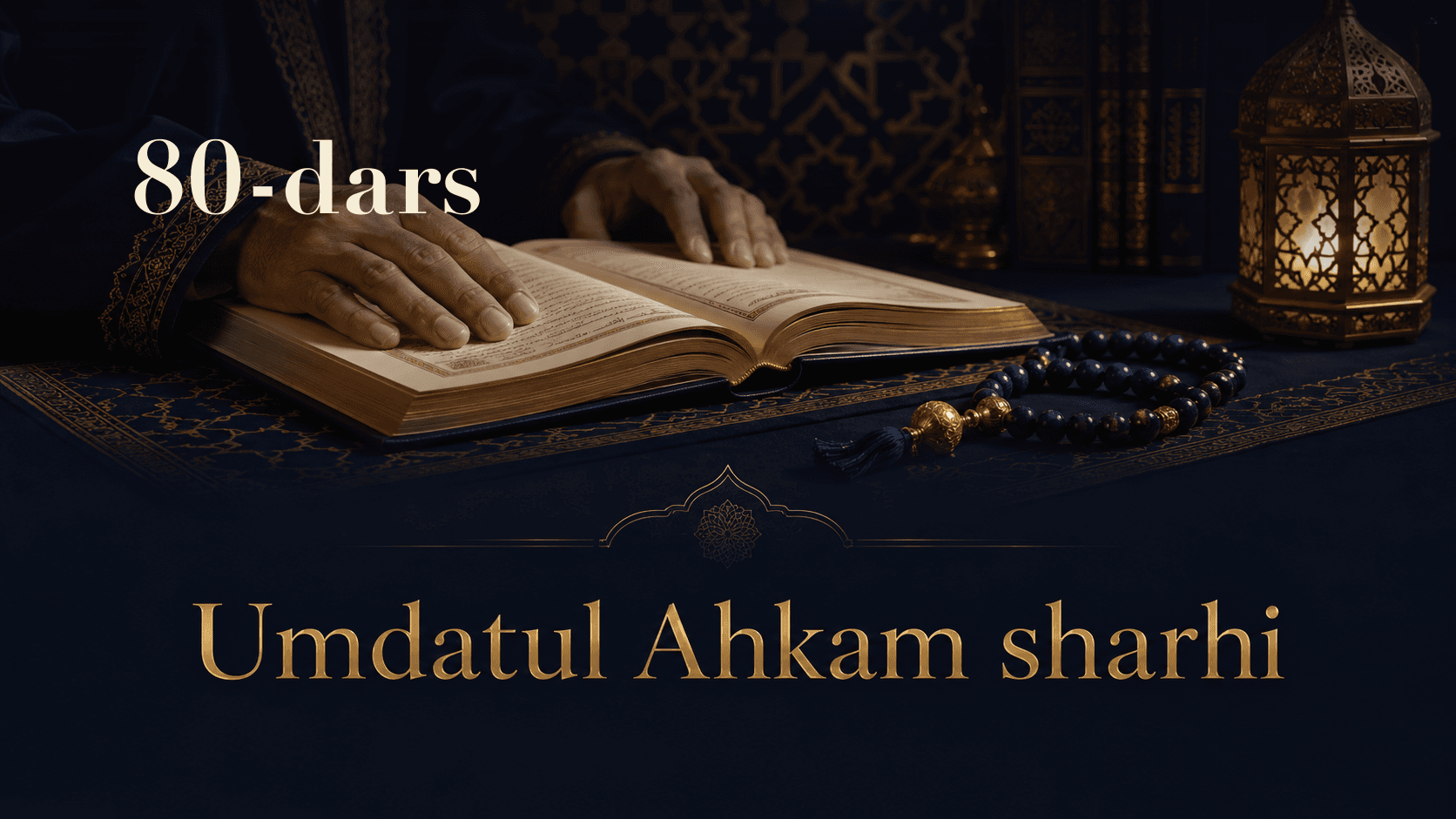 Umdatul Ahkam sharhi 80-dars | Chorva va xazina zakoti