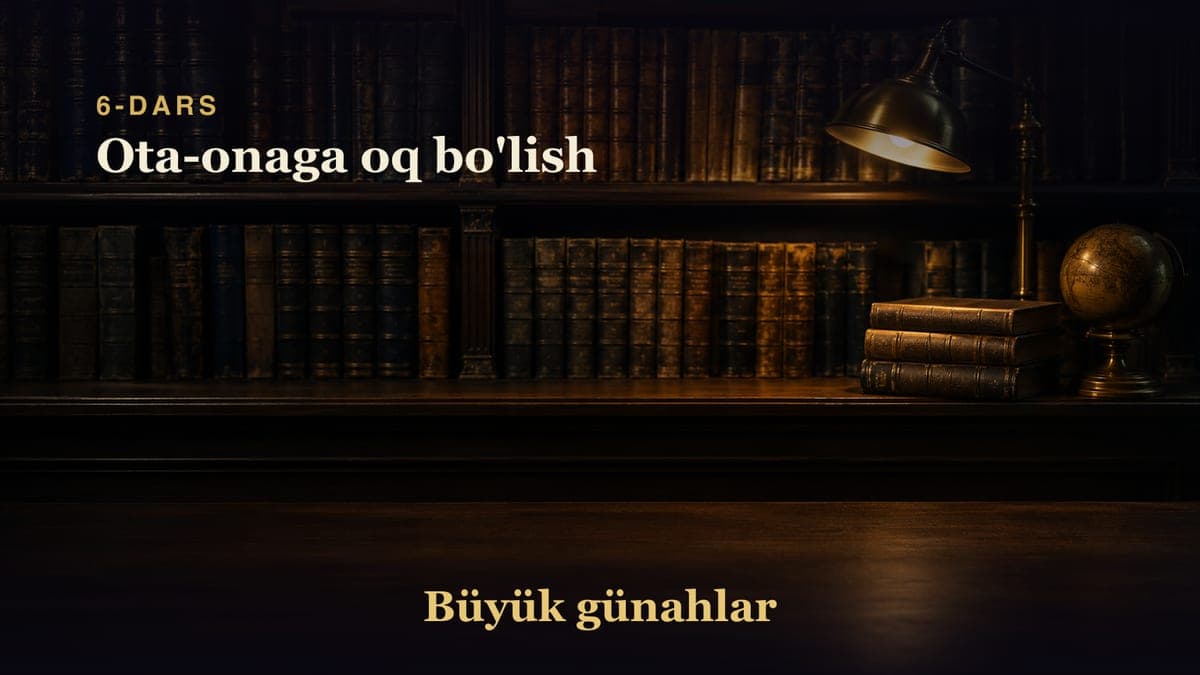 06 Ota-onaga oq bo'lish