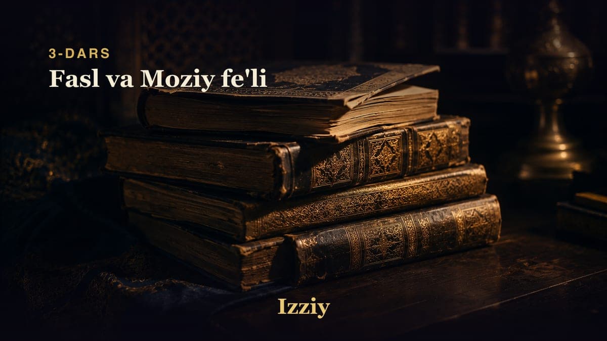 03 Fasl va Moziy fe'li
