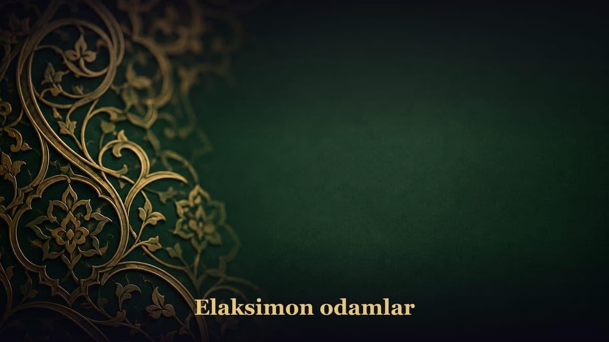 Elaksimon odamlar