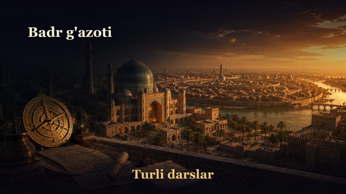 12-dars. Badr g'azoti
