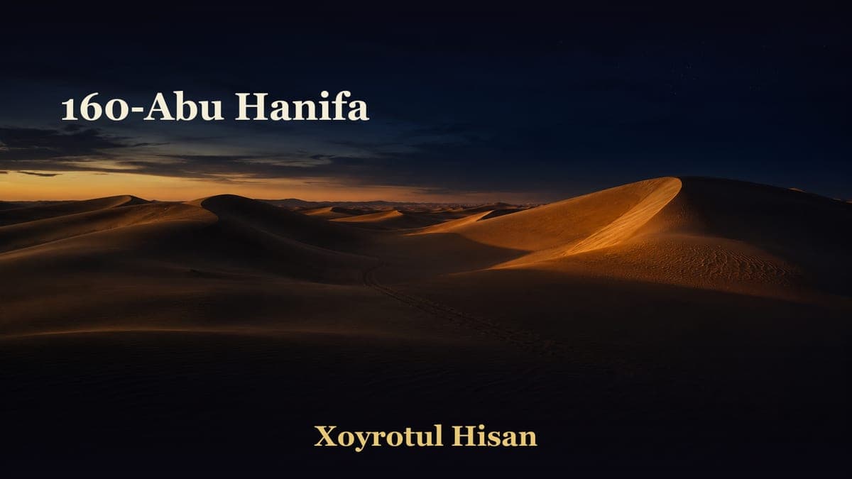 160-Abu Hanifa