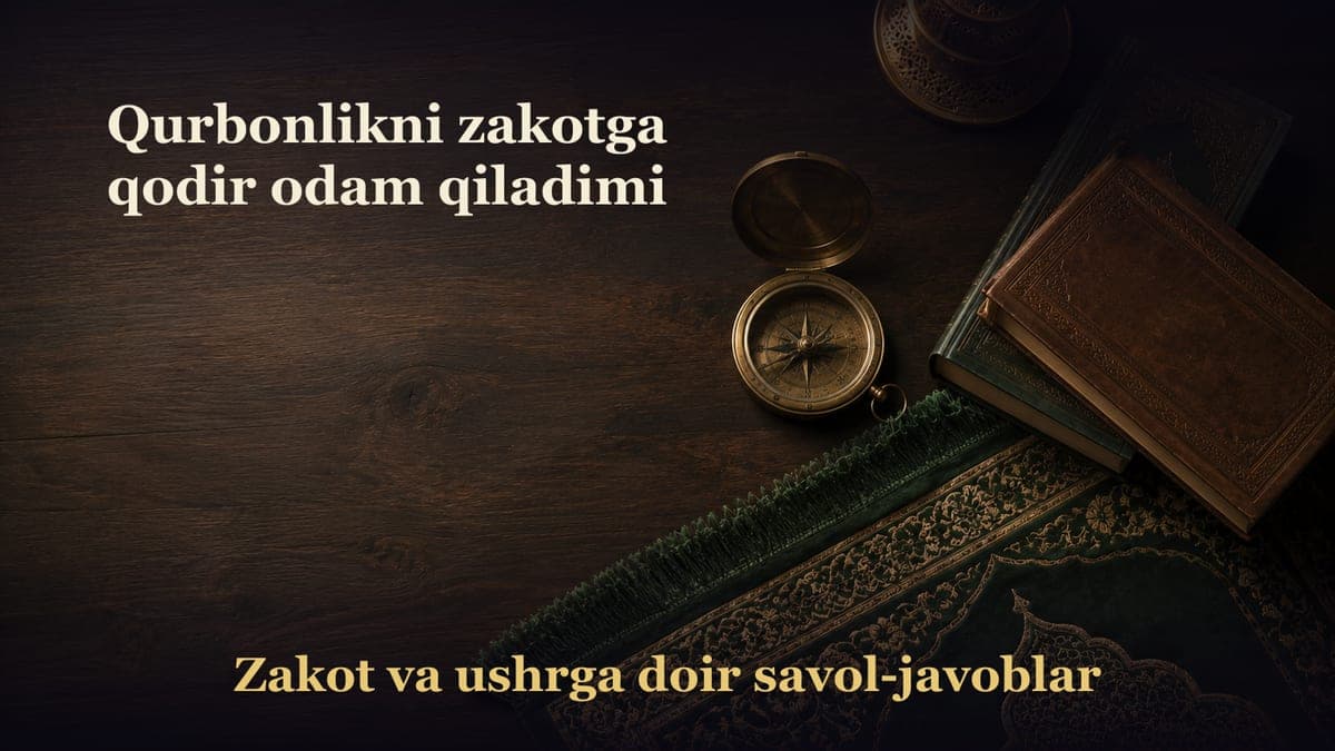 Qurbonlikni zakotga qodir odam qiladimi