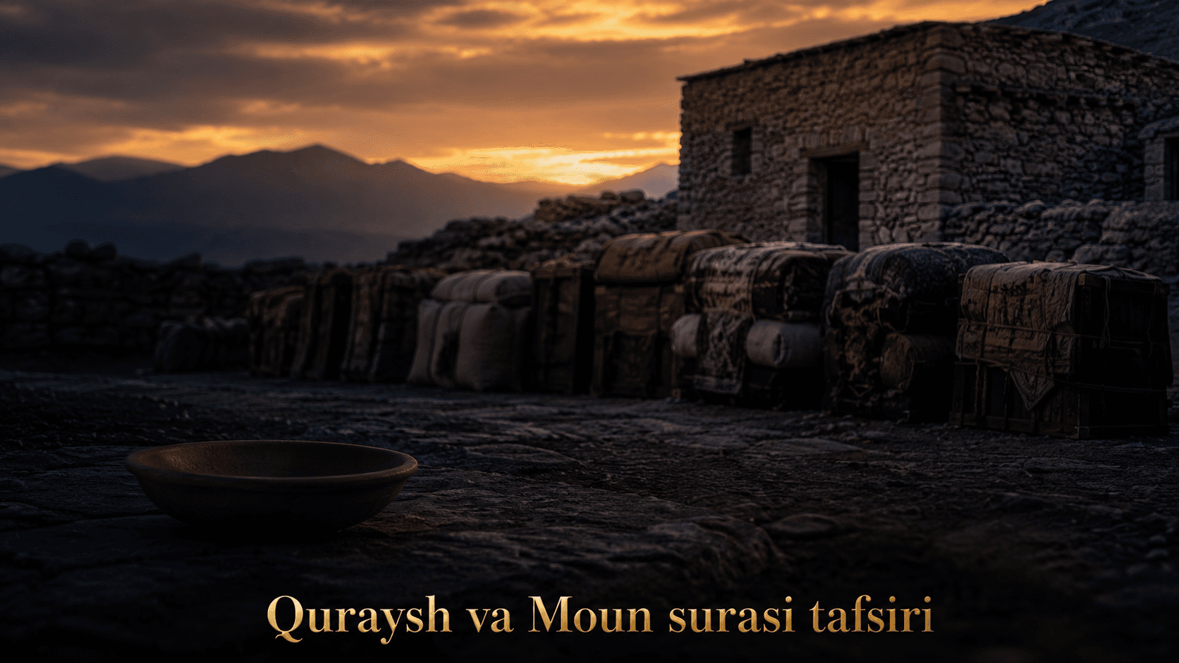 Qur'oni karim tafsiri 9-dars | Quraysh va Moun surasi tafsiri