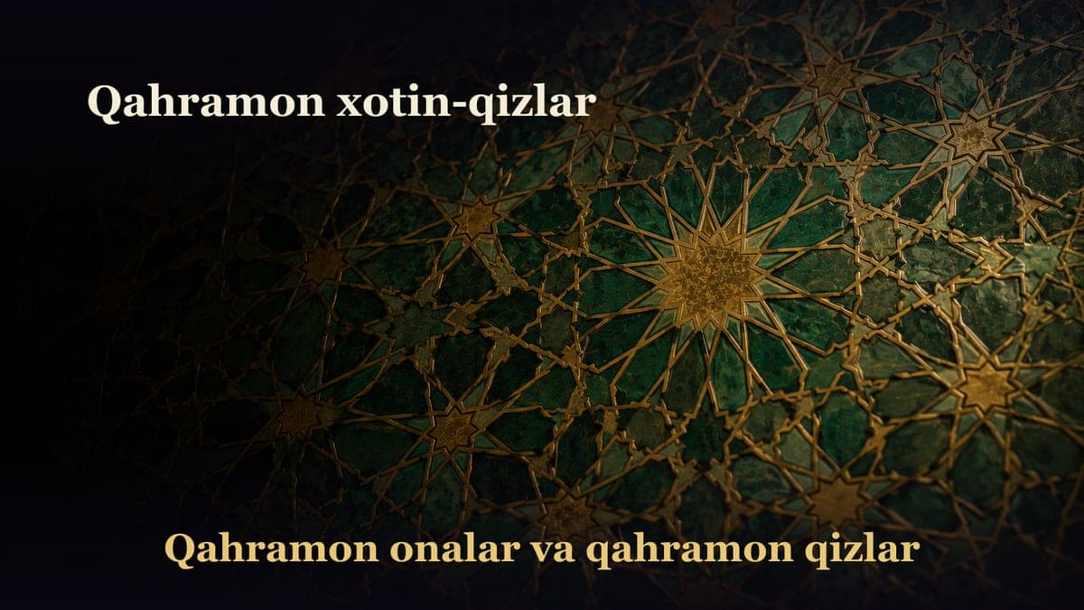 Qahramon xotin-qizlar