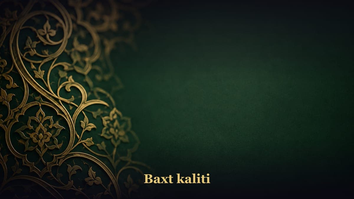 Baxt kaliti