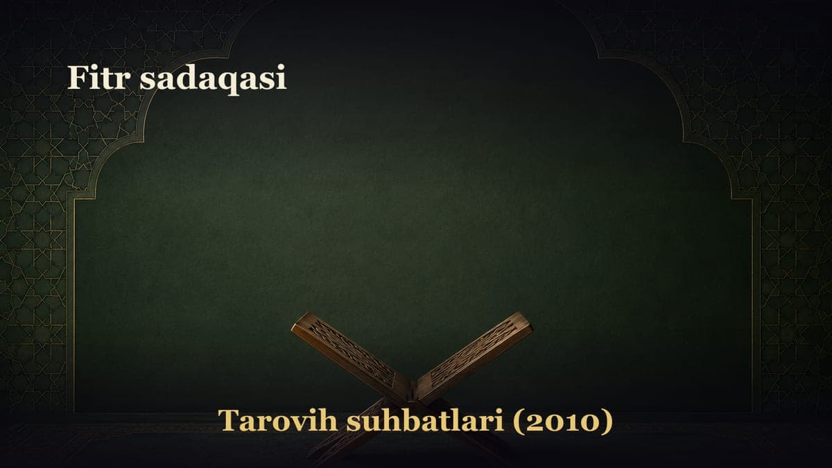 Fitr sadaqasi