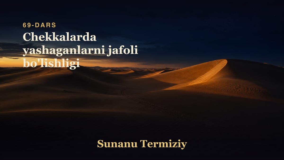 69 Chekkalarda yashaganlarni jafoli bo'lishligi
