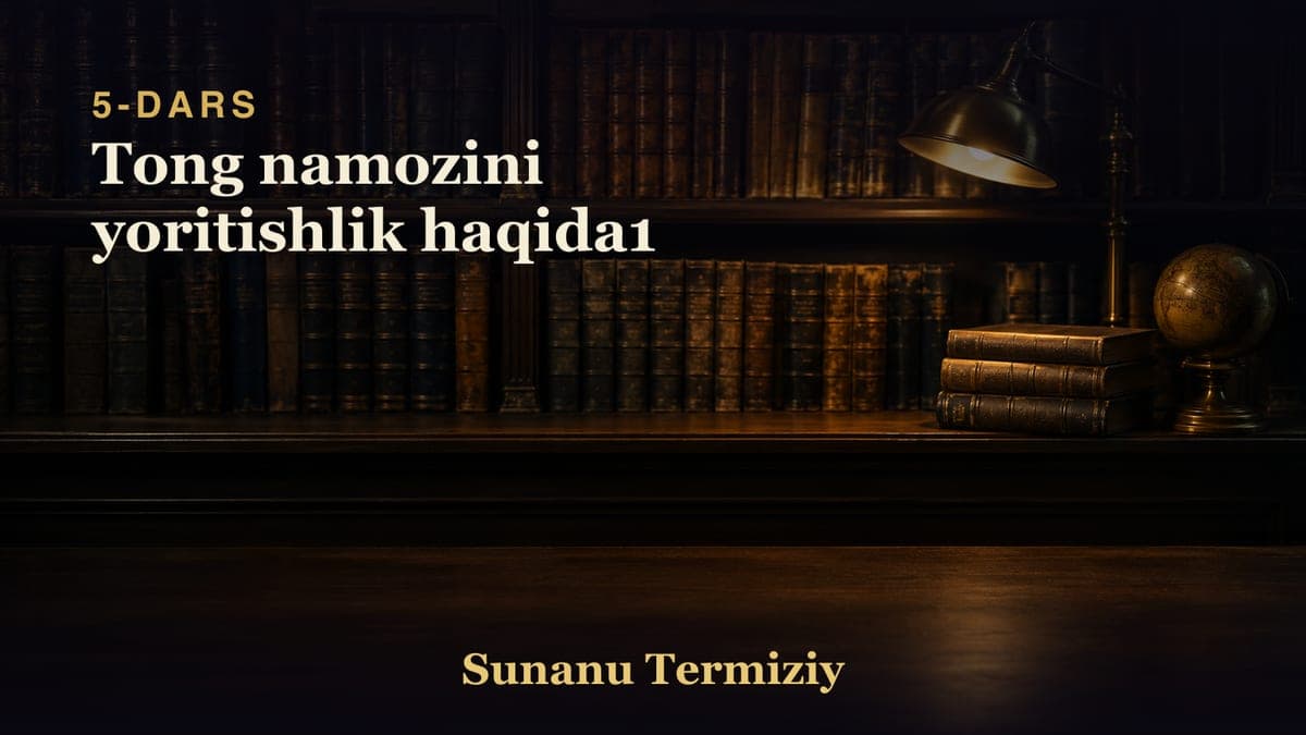 005 Tong namozini yoritishlik haqida1