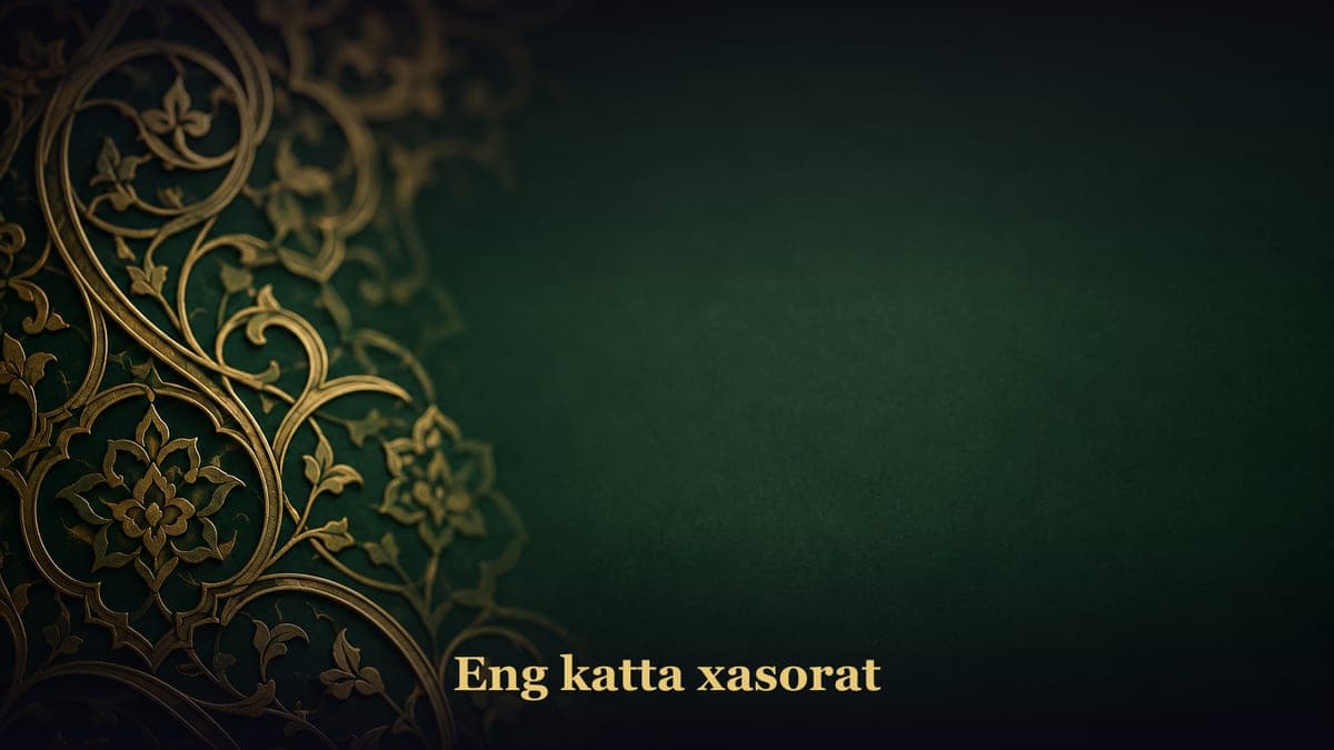Eng katta xasorat