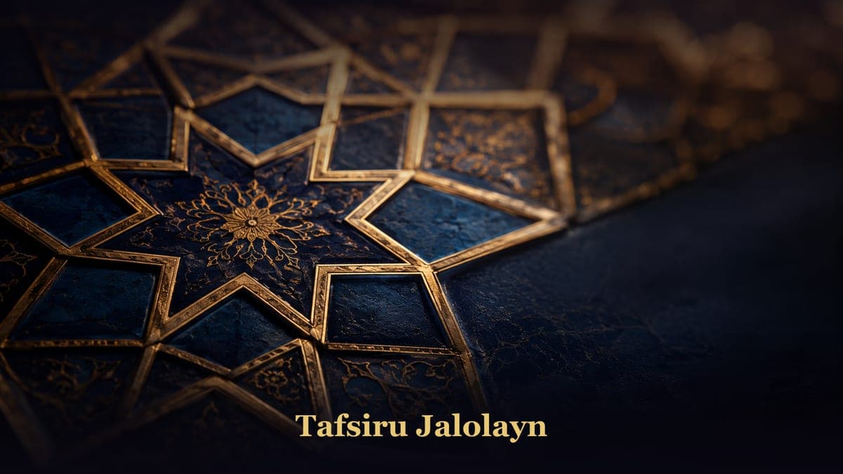 Tafsiru Jalolayn - Tafsir kitobi