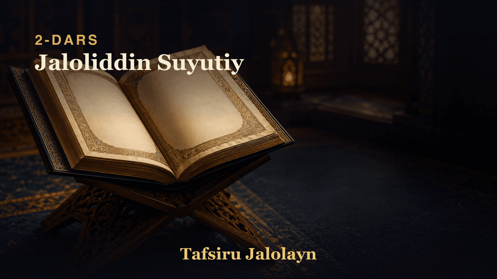 2 Jaloliddin Suyutiy