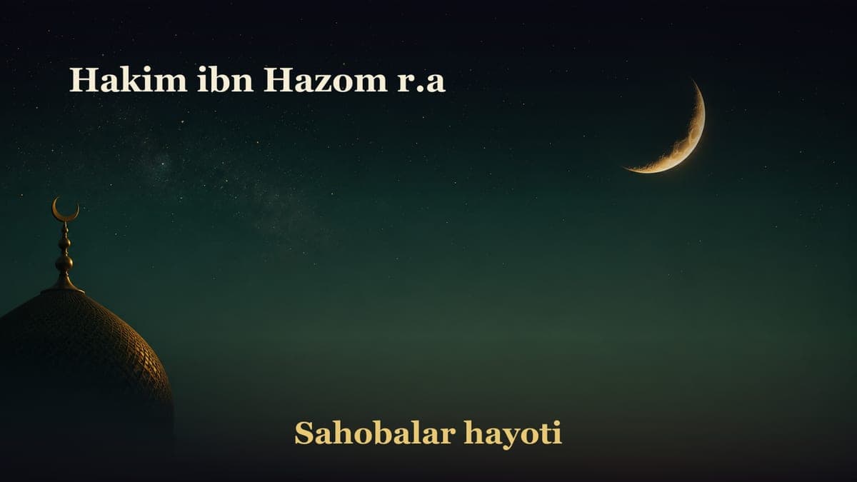 Hakim ibn Hazom r.a