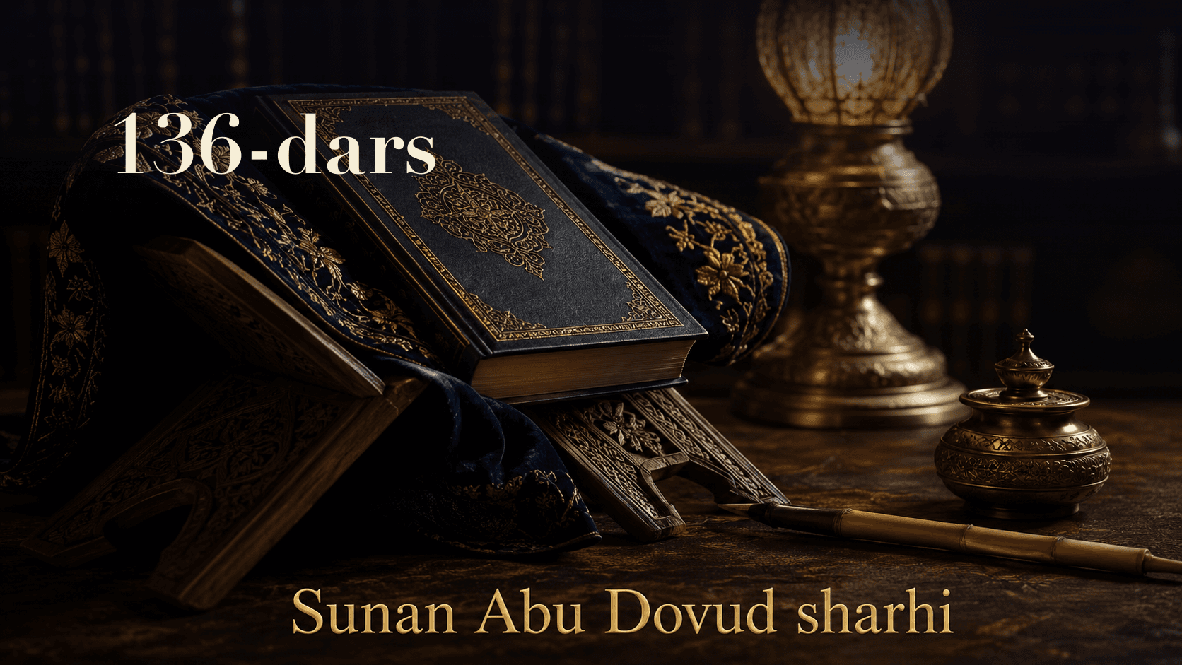 Sunan Abu Dovud sharhi 136-dars | Umra bobi