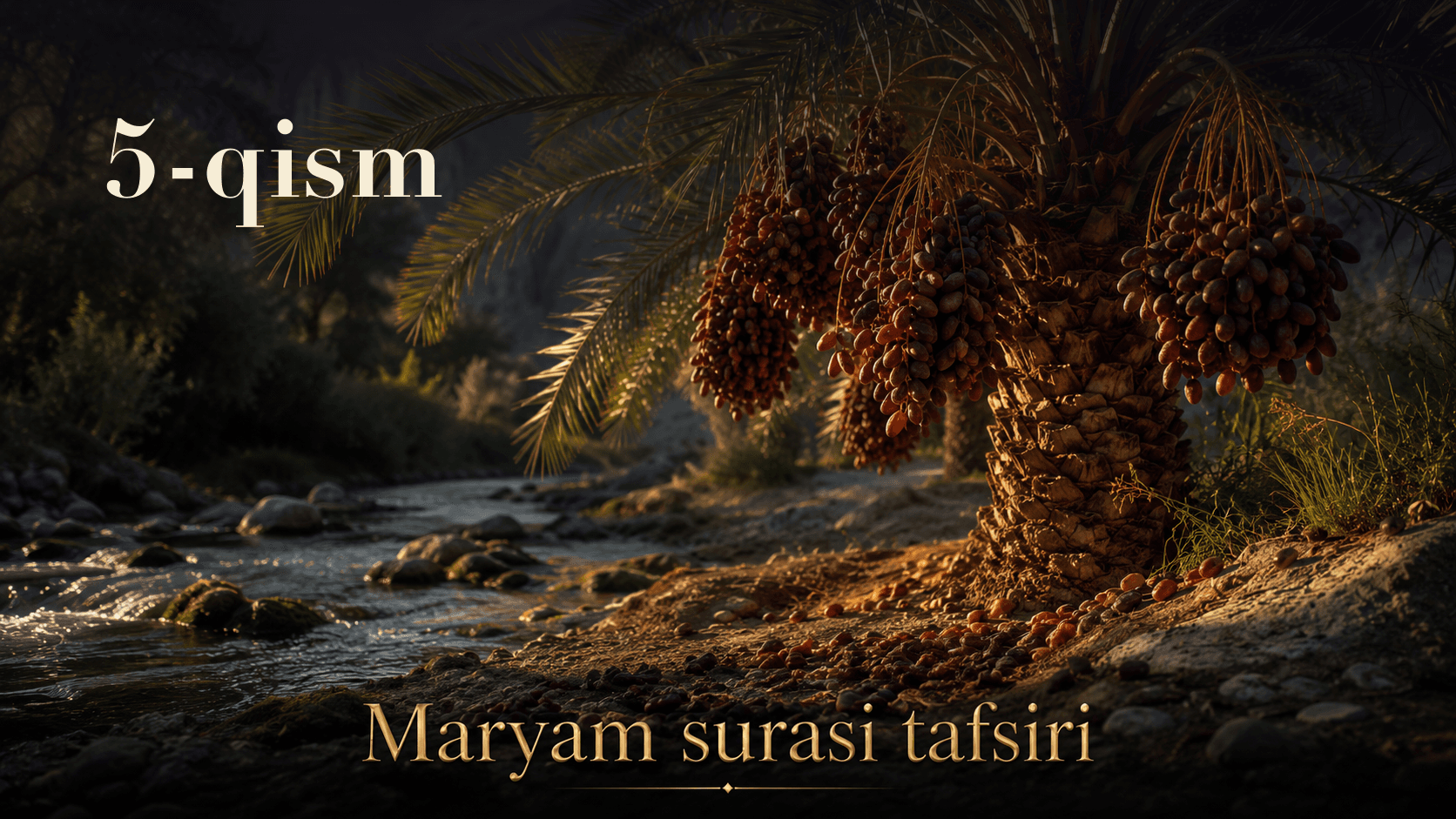 Qur'oni karim tafsiri 417-dars | Maryam surasi tafsiri (5-qism)