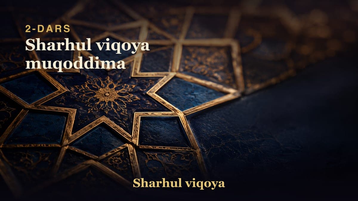 2 Sharhul viqoya muqoddima