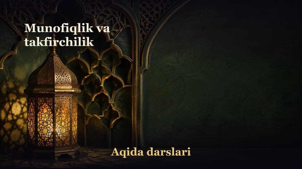 Munofiqlik va takfirchilik