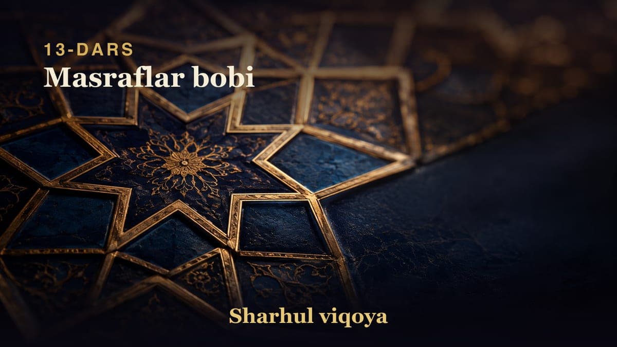 13 Masraflar bobi