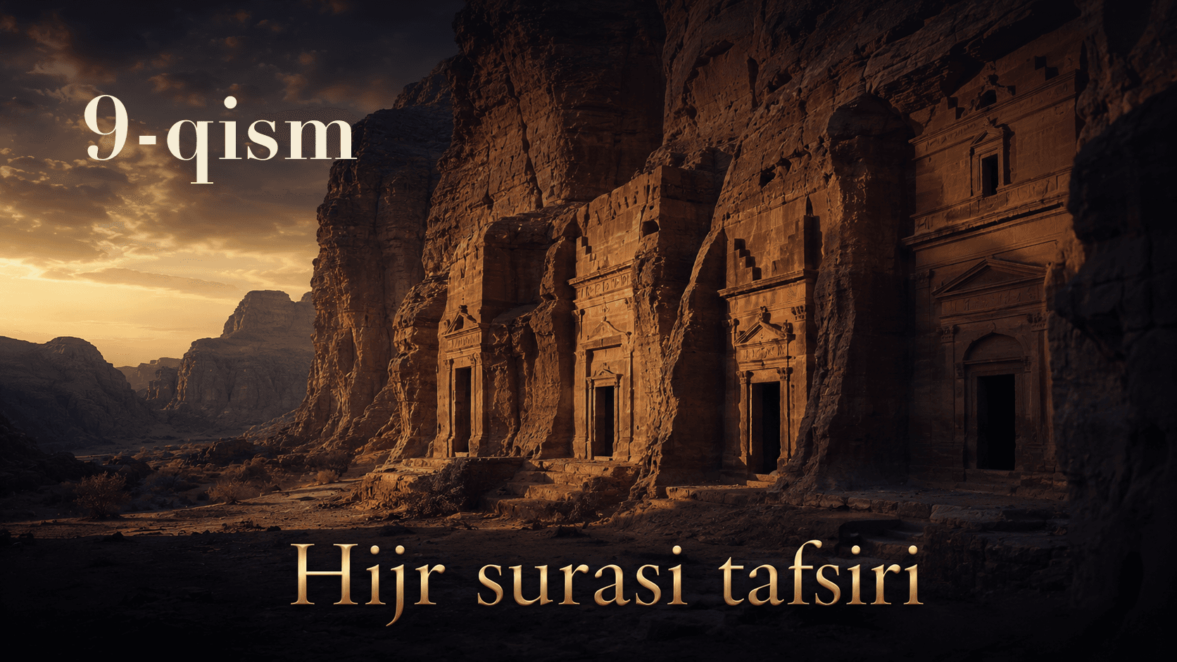 Qur'oni karim tafsiri 483-dars | Hijr surasi tafsiri (9-qism)