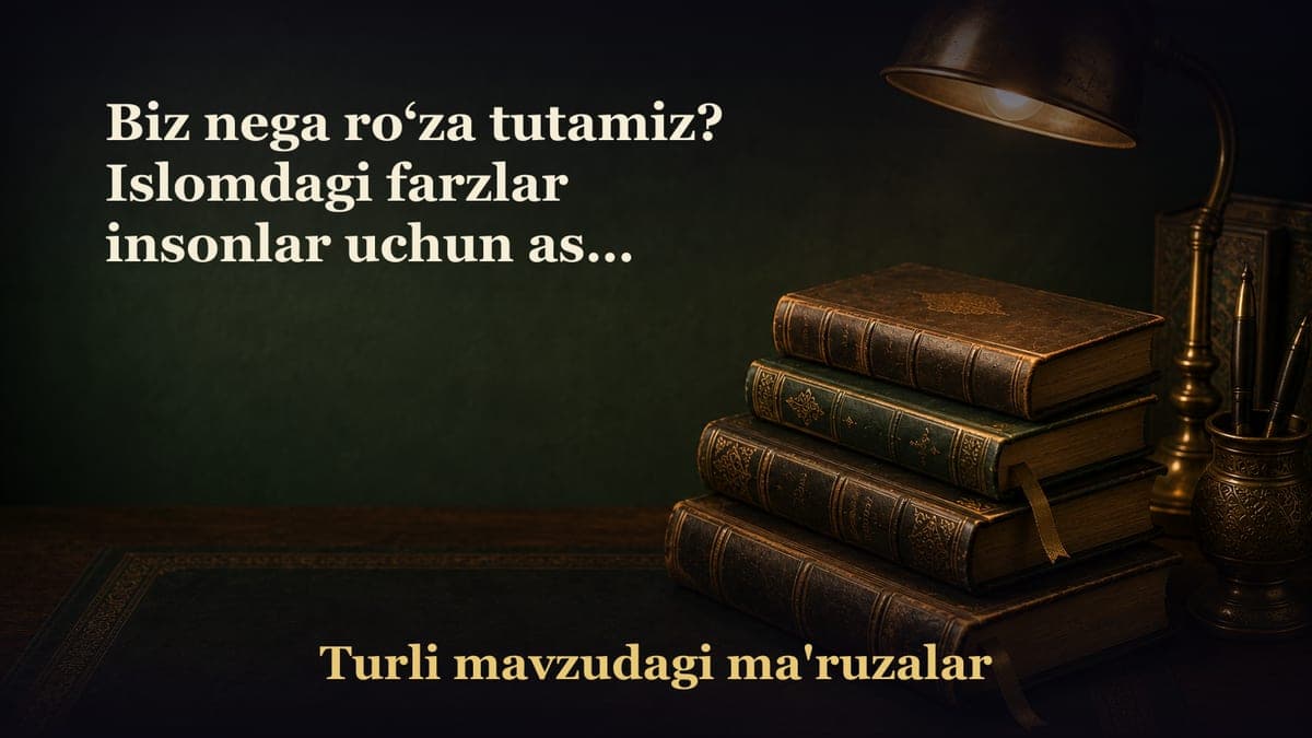 Biz nega ro‘za tutamiz? Islomdagi farzlar insonlar uchun asli dunyoda ham foydalidir Ro‘za tutishdagi manfaatlar