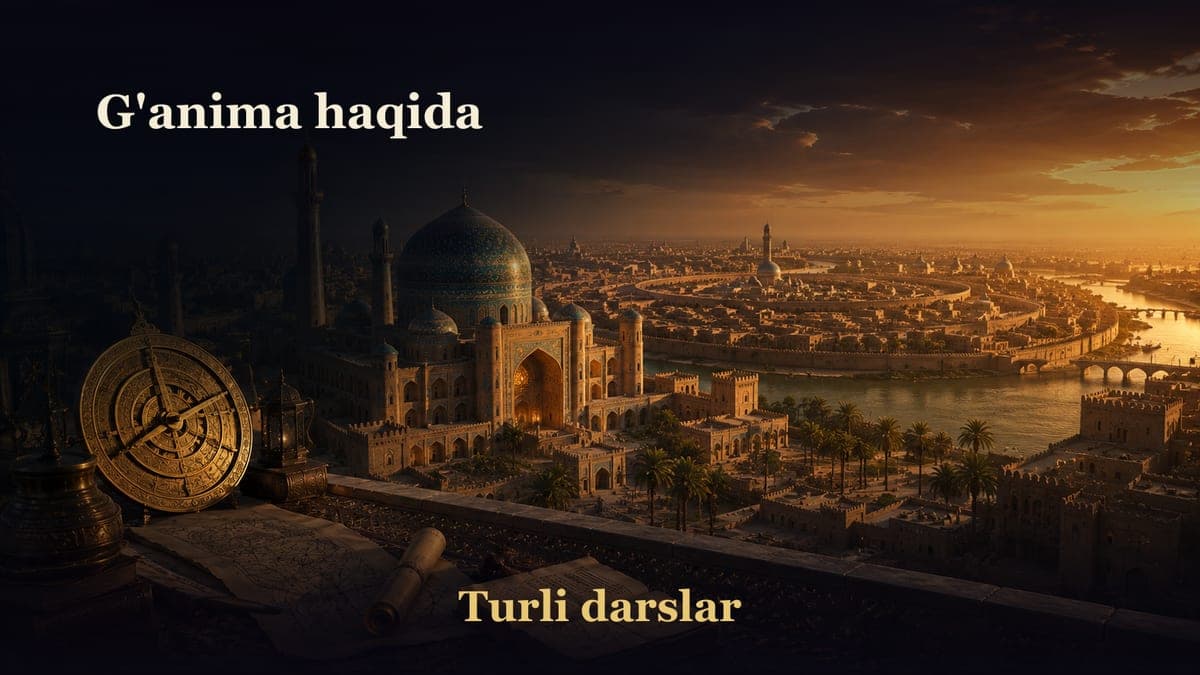 G'anima haqida