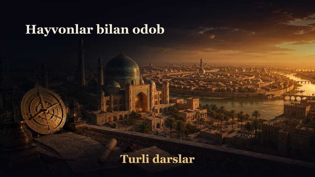 Hayvonlar bilan odob