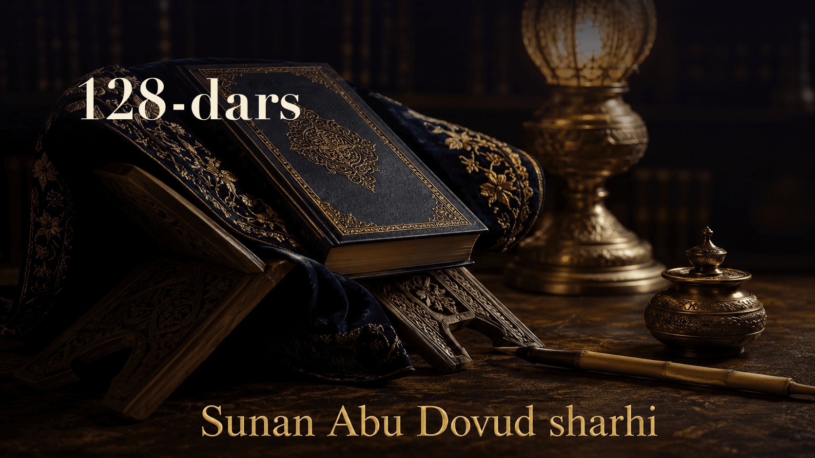 Sunan Abu Dovud sharhi 128-dars | Tavofda oʻng yelkani ochish