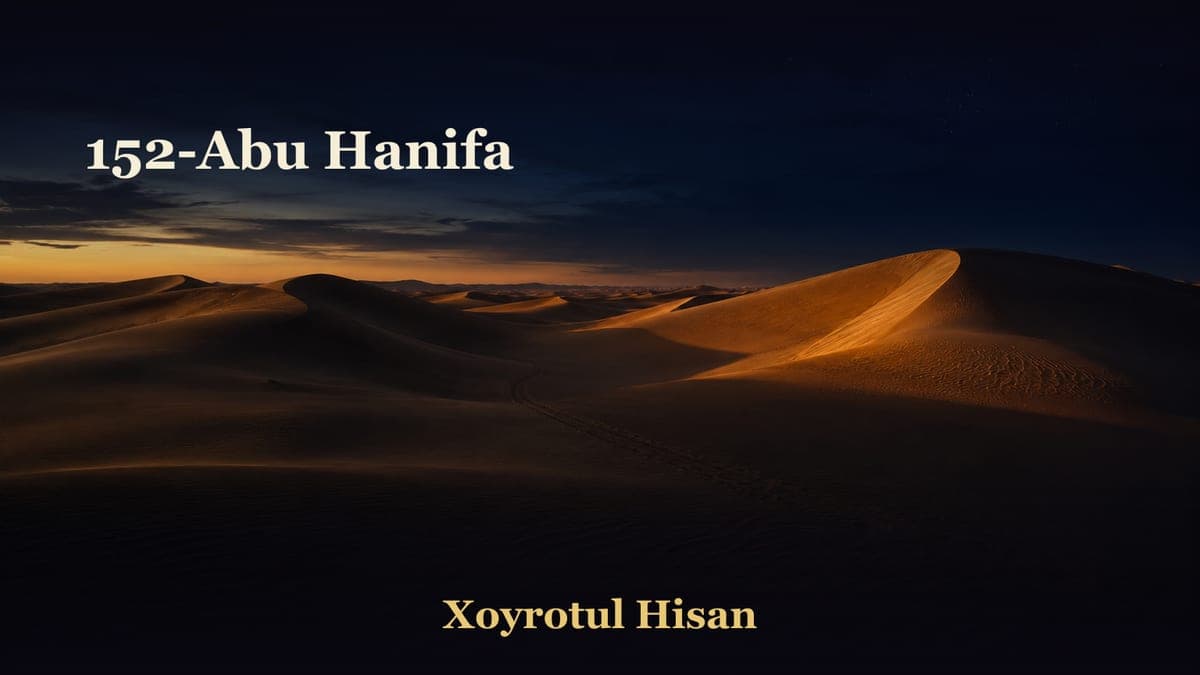 152-Abu Hanifa