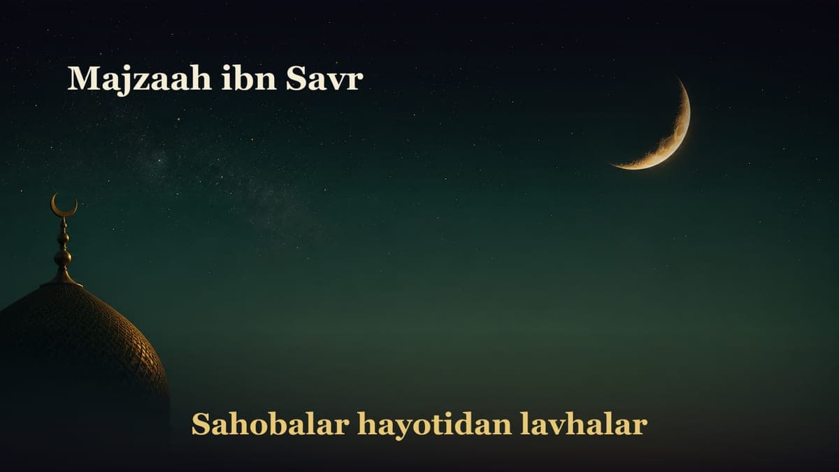 Majzaah ibn Savr