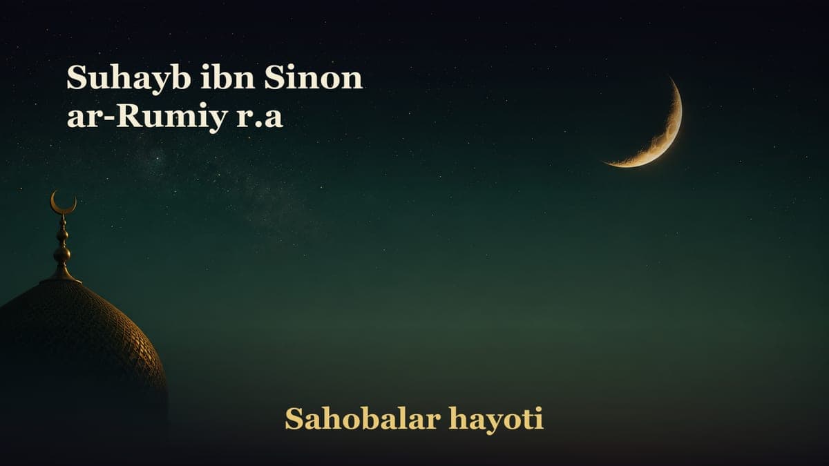 Suhayb ibn Sinon ar-Rumiy r.a
