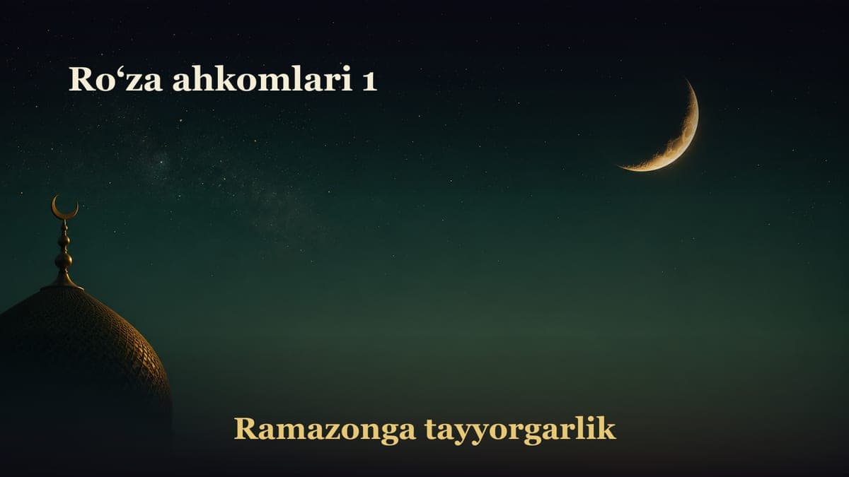 Ro‘za ahkomlari 1