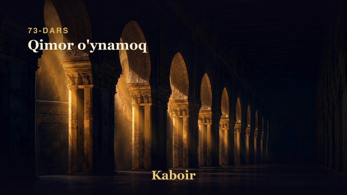 73 Qimor o'ynamoq