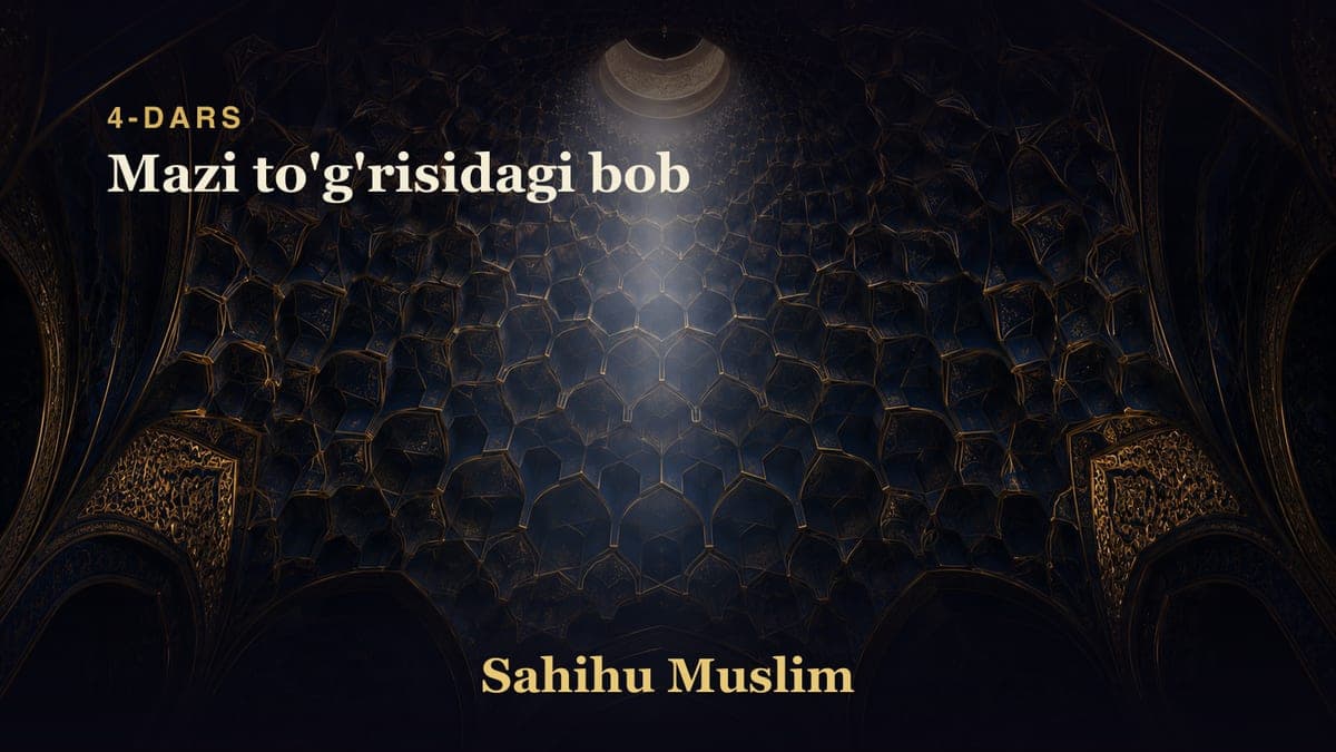 04 Mazi to'g'risidagi bob