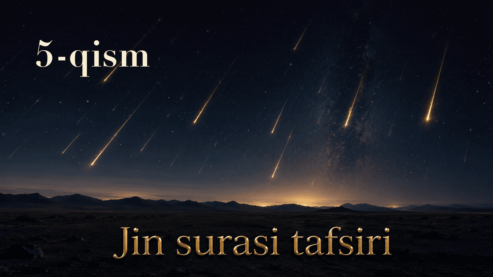 Qur'oni karim tafsiri 75-dars | Jin surasi tafsiri (5-qism)