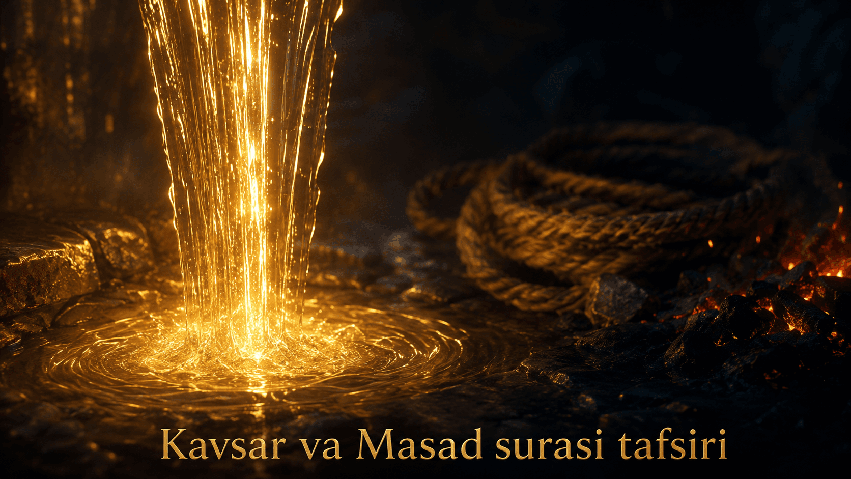 Qur'oni karim tafsiri 7-dars | Kavsar va Masad surasi tafsiri