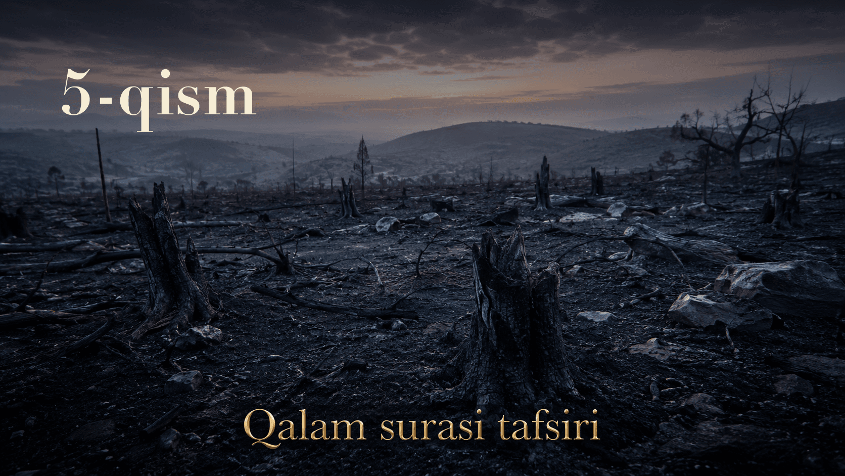 Qur'oni karim tafsiri 94-dars | Qalam surasi tafsiri (5-qism)